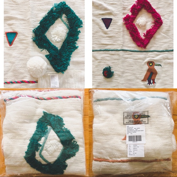 NWT ANTHROPOLOGIE Textured Varenya Throw Blanket - Picture 3 of 7